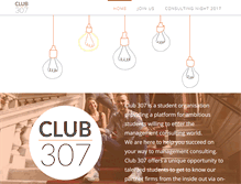 Tablet Screenshot of club307.org